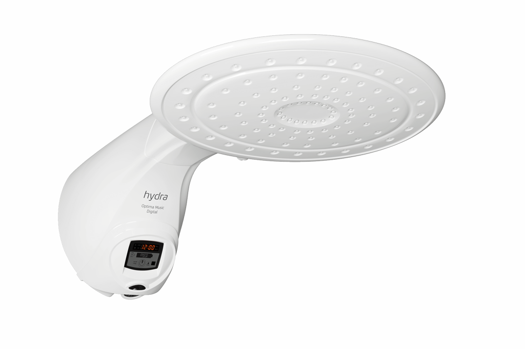 Instalacao de chuveiro eletronico Hydra Optima Music