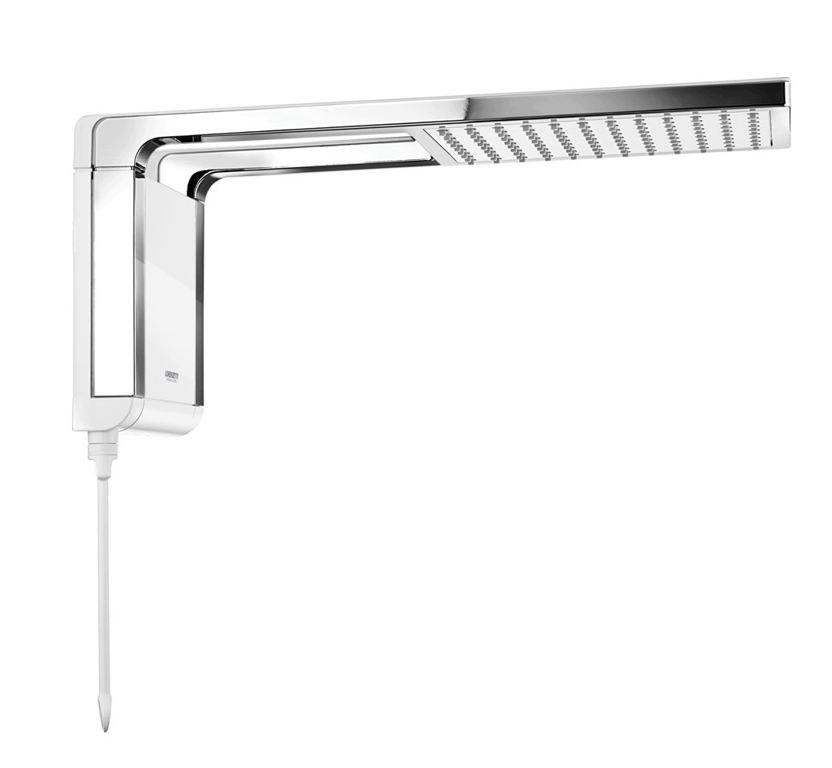 Instalacao de chuveiro Lorenzetti Acqua Storm lateral